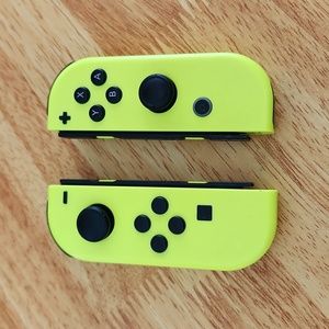 Neon Yellow Joycons